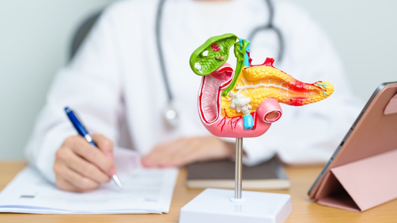 Diagnose van pancreatitis door de arts